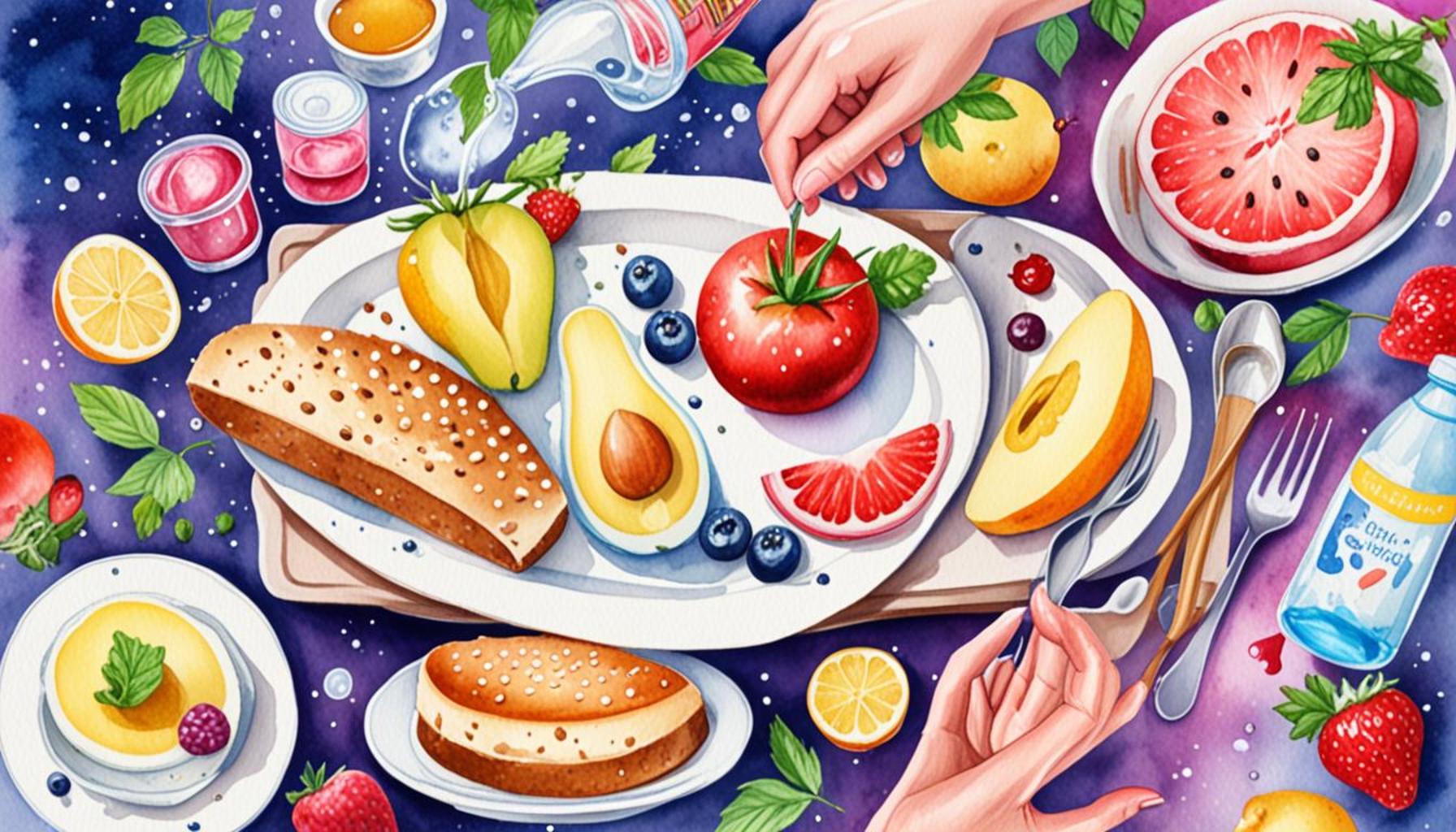 Foods and drinks that help or harm sleep hygiene